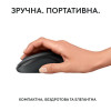 Мишка бездротова Logitech M240 Silent Charcoal (910-007119)