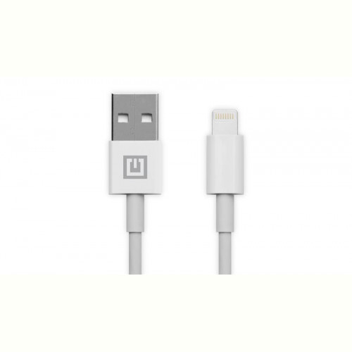 Кабель REAL-EL USB-Lightning 2m, White (EL123500056)