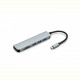 Концентратор USB-C ProLogix (PR-WUC-104B) 6 in 1 USB3.1 Type C to HDMI+1*USB3.0+2*USB2.0+TF+SD HUB
