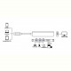 Концентратор USB-C ProLogix (PR-WUC-104B) 6 in 1 USB3.1 Type C to HDMI+1*USB3.0+2*USB2.0+TF+SD HUB