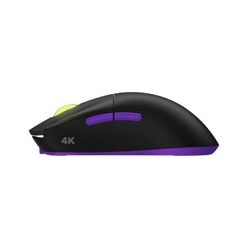 Мишка бездротова Hator Quasar 2 Ultra 4K Wireless Black/Lilac (HTM570BL)