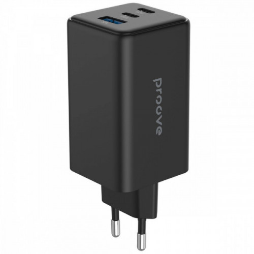 МЗП Proove Pocket GaN Max 100W (2Type-C + USB) black Купити в Україні