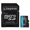 Карта пам`яти MicroSDXC 512GB UHS-I/U3 Class 10 Kingston Canvas Go! Plus R170/W90MB/s + SD-адаптер (SDCG3/512GB)