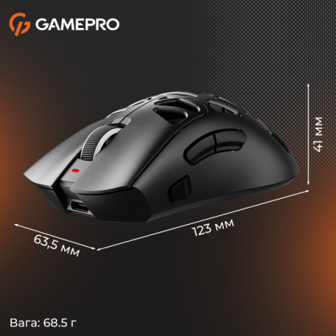 Бездротова ігрова миша GamePro Genesis Hollow (GM870HW) Купити в Україні