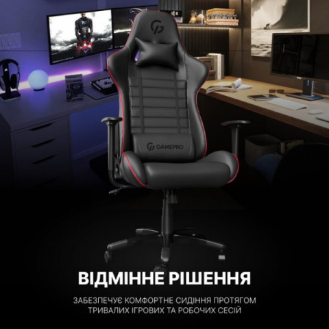 Крісло геймерське ігрове Anda Seat Luna Size L до 100 кг Pink Fabric (AD18-44-P-F) Купити в Україні