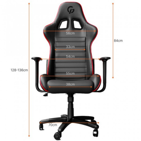 Крісло геймерське ігрове Anda Seat Luna Size L до 100 кг Pink Fabric (AD18-44-P-F) Купити в Україні