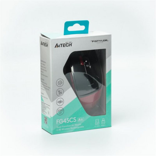 Миша бездротова A4Tech Fstyler FG45CS Air Sports Red