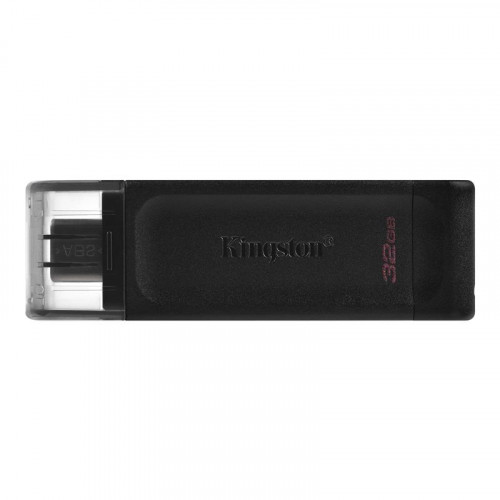 Флеш-накопичувач USB3.2 32GB Type-C Kingston DataTraveler 70 Black (DT70/32GB)