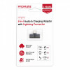 Адаптер Promate Lightning - 2хLightning (M/F) iHinge Black (ihinge-lt.black)