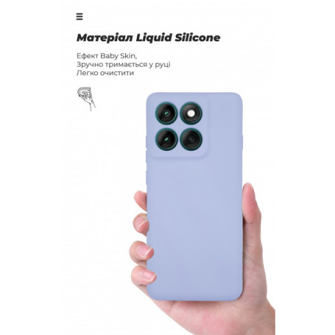 Чохол ArmorStandart ICON для Motorola Edge 60 Pro 5G Camera cover Lavender (ARM85880)