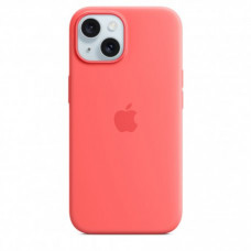 Чохол Apple iPhone 15 Silicone Case with MagSafe Guava (MT0V3)