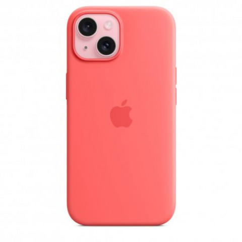 Чохол Apple iPhone 15 Silicone Case with MagSafe Guava (MT0V3)