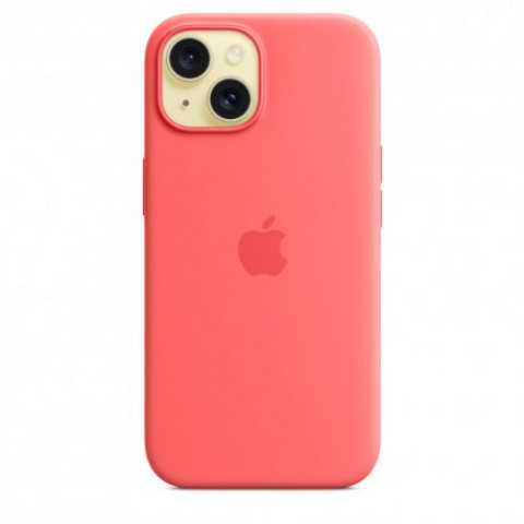 Чохол Apple iPhone 15 Silicone Case with MagSafe Guava (MT0V3)