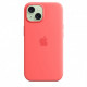 Чохол Apple iPhone 15 Silicone Case with MagSafe Guava (MT0V3)