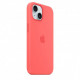 Чохол Apple iPhone 15 Silicone Case with MagSafe Guava (MT0V3)
