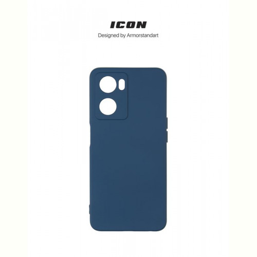 Чохол-накладка Armorstandart Icon для Oppo A57s 4G Camera cover Dark Blue (ARM68119)