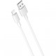 Кабель XO NB156 USB - Lightning (M/M), 1 м, White (NB156-L-1-WH)