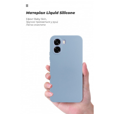 Чохол ArmorStandart ICON для OPPO A6K 4G / A6X 4G Camera cover Winter Blue (ARM90141)