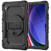 Чохол ArmorStandart Panzer для Samsung Tab S9 FE / S9 / S10 FE / S10 Lite Black (ARM82518)