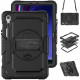 Чохол ArmorStandart Panzer для Samsung Tab S9 FE / S9 / S10 FE / S10 Lite Black (ARM82518)