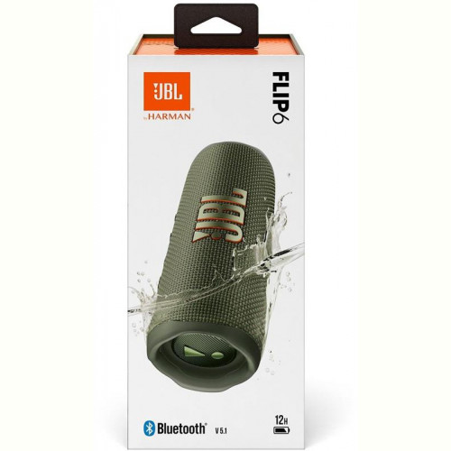 Акустична система JBL Flip 6 Green (JBLFLIP6GREN)