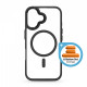 Чохол ArmorStandart Unit MagCase для Apple iPhone 17 Black + Orange Button Set (ARM90579)