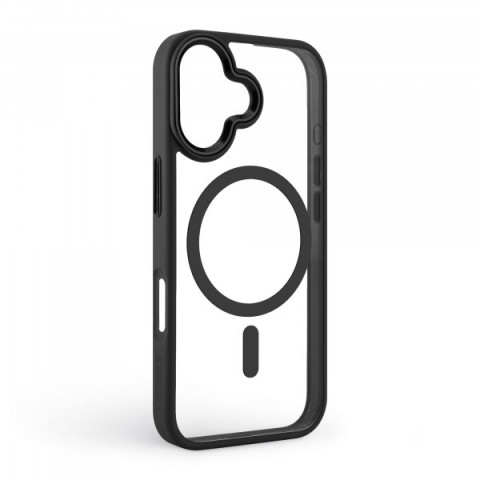 Чохол ArmorStandart Unit MagCase для Apple iPhone 17 Black + Orange Button Set (ARM90579)
