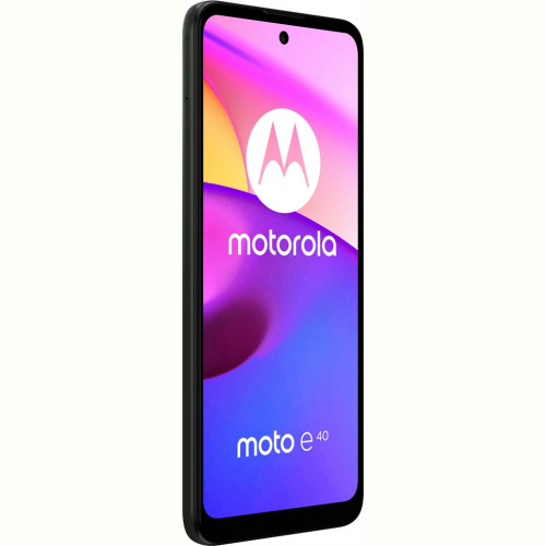 Смартфон Motorola Moto E40 4/64GB Dual Sim Carbon Gray (PAVK0001RO)