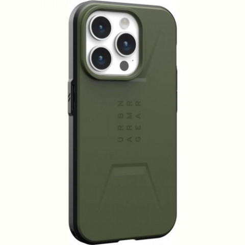 Чохол-накладка Urban Armor Gear Civilian Magsafe для Apple iPhone 15 Pro Max Olive Drab (114295117272)