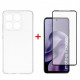 Чохол-накладка Dengos TPU Soft для Motorola Moto G17/G17 Power Clear (DG-KM-200) + захисне скло