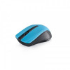 Мишка бездротова Modecom MC-WM9 (M-MC-0WM9-140) Black/Blue USB