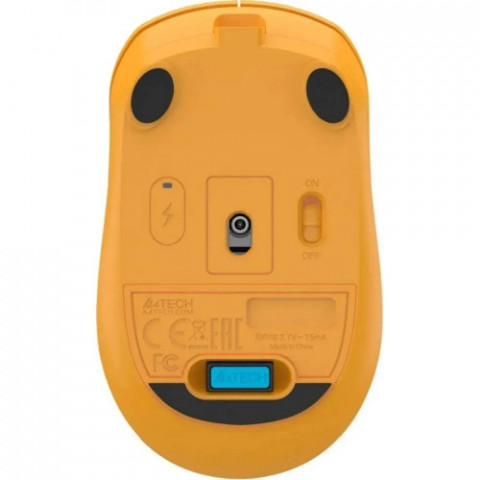 Миша бездротова A4Tech FG15CS Air2 Yellow
