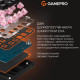 Дротова механічна клавіатура GamePro MK160 V2 Warden QLAB Sakura White (MK160-V2-BL-QS) Купити в Україні