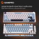 Дротова механічна клавіатура GamePro MK160 V2 Warden QLAB Sakura White (MK160-V2-BL-QS) Купити в Україні