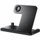Бездротовий зарядний пристрій Essager Jiecheng 4 in 1 15W Black (EWXZM-JC01-Z)