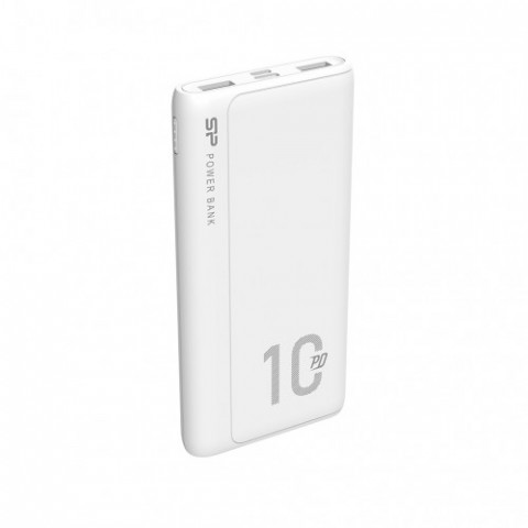 Універсальна мобільна батарея Silicon Power QP15 10000 mAh White (SP10KMAPBKQP150W)