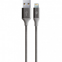Кабель Ttec (2DK16UG) USB - Lightning, AlumiCable, 1.2м, Space Gray