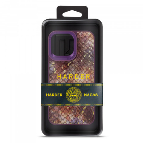 Чохол Harder Nagas для Apple iPhone 14 Pro Max Purple (ARM76759)
