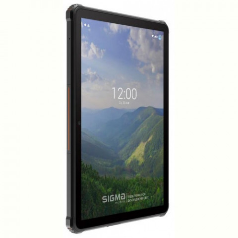 Планшетний ПК Sigma mobile Tab A1025 4G Dual Sim Black-Orange