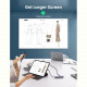 Концентратор USB Type-C Ugreen CM418 2xUSB 3.0 + HDMI + RJ45 1000M Ethernet, Gray (10919)