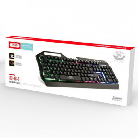 Клавіатура XO KB-01 Black (XO-KB-01)