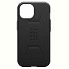 Чохол-накладка Urban Armor Gear Civilian Magsafe для Apple iPhone 15 Black (114287114040)
