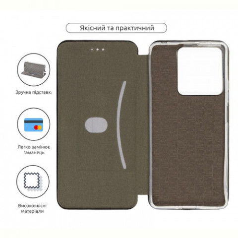 Чохол-книжка Armorstandart G-Case для Xiaomi Redmi Note 13 5G Black (ARM71886)