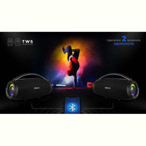 Акустична система REAL-EL X-755 Black