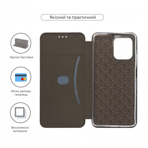 Чохол-книжка ArmorStandart G-Case для Motorola G75 5G Black (ARM81619)