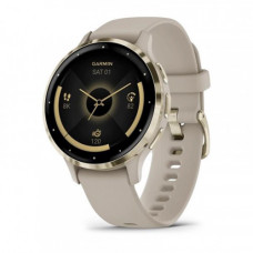 Смарт-годинник Garmin Venu 3s Soft Gold Stainless Steel Bezel with French Gray Case and Silicone Band (010-02785-52)