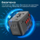 Зарядний пристрій Promate TripMate-GaN100 100W Black