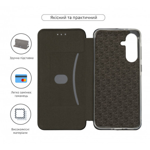 Чохол-книжка ArmorStandart G-Case для Samsung A56 5G Black (ARM83058)