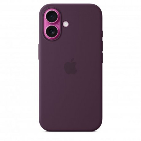 Чохол Apple iPhone 16 Silicone Case with MagSafe Plum (MYY43)
