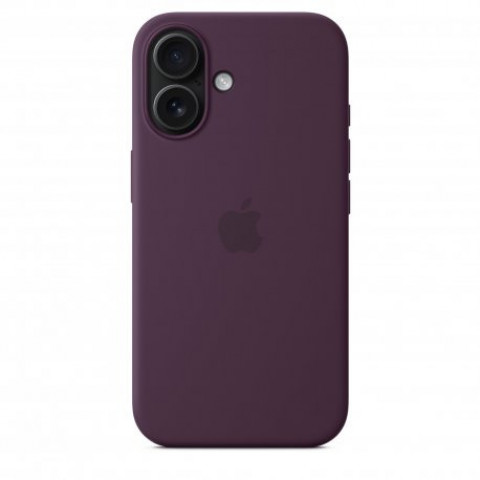 Чохол Apple iPhone 16 Silicone Case with MagSafe Plum (MYY43)